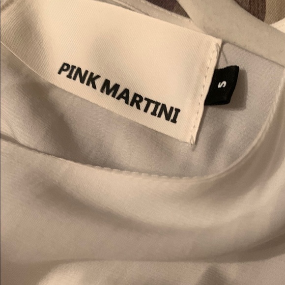PINK MARTINI Sleeveless White/Cream Dress - Picture 6 of 7